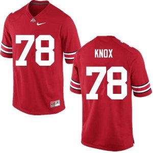 Men's Ohio State Buckeyes #78 Demetrius Knox Red Nike NCAA College Football Jersey Lifestyle KHI0744VE